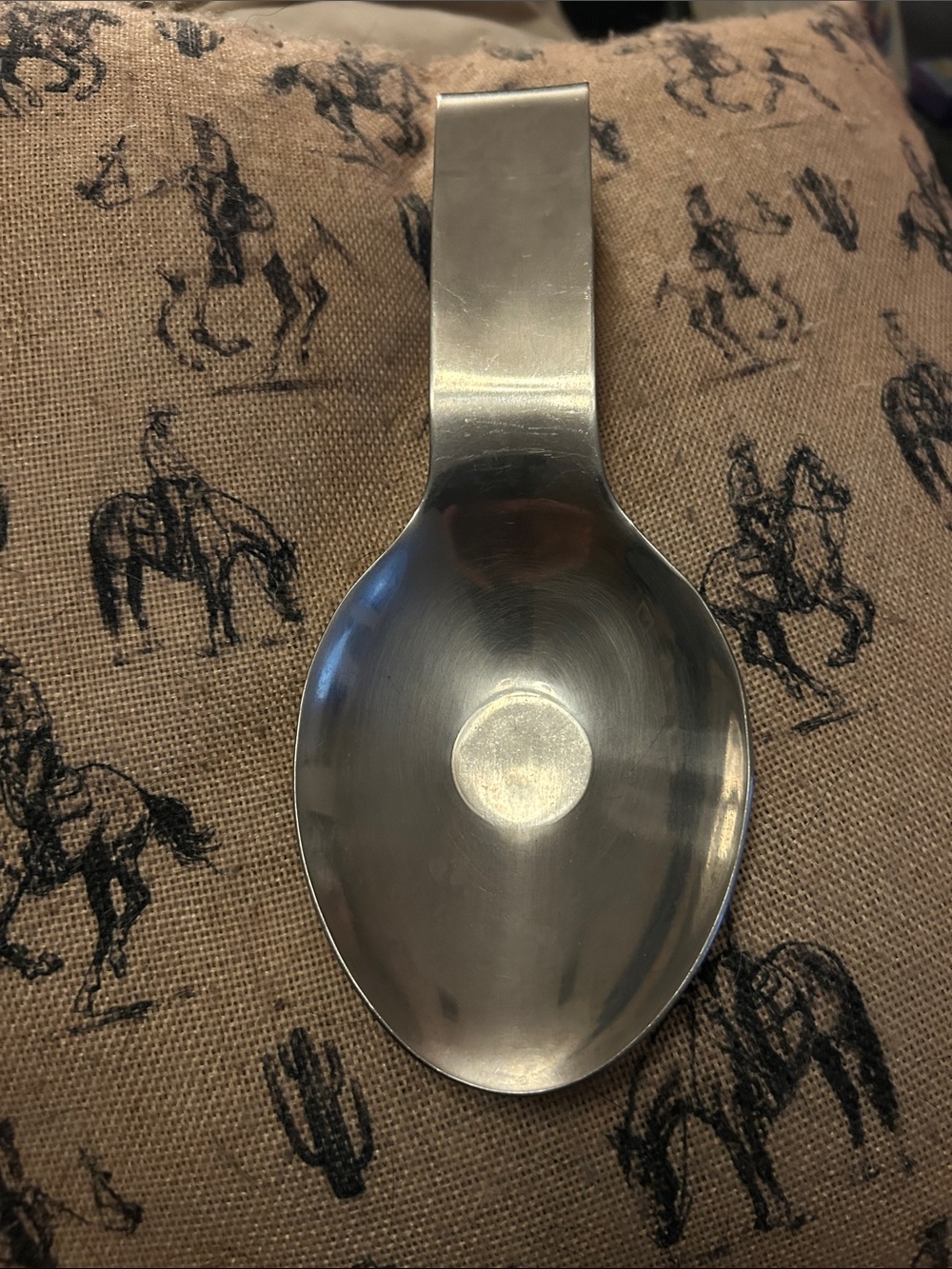Stainless Steel Spoon Rest - Silver Amco Rust proof